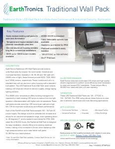 Thumbnail for Document earthtronics-wall-pack-spec-sheet-pdf