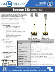 Thumbnail for Document lind-equipment-beacon-980-led-light-cart-spec-sheet